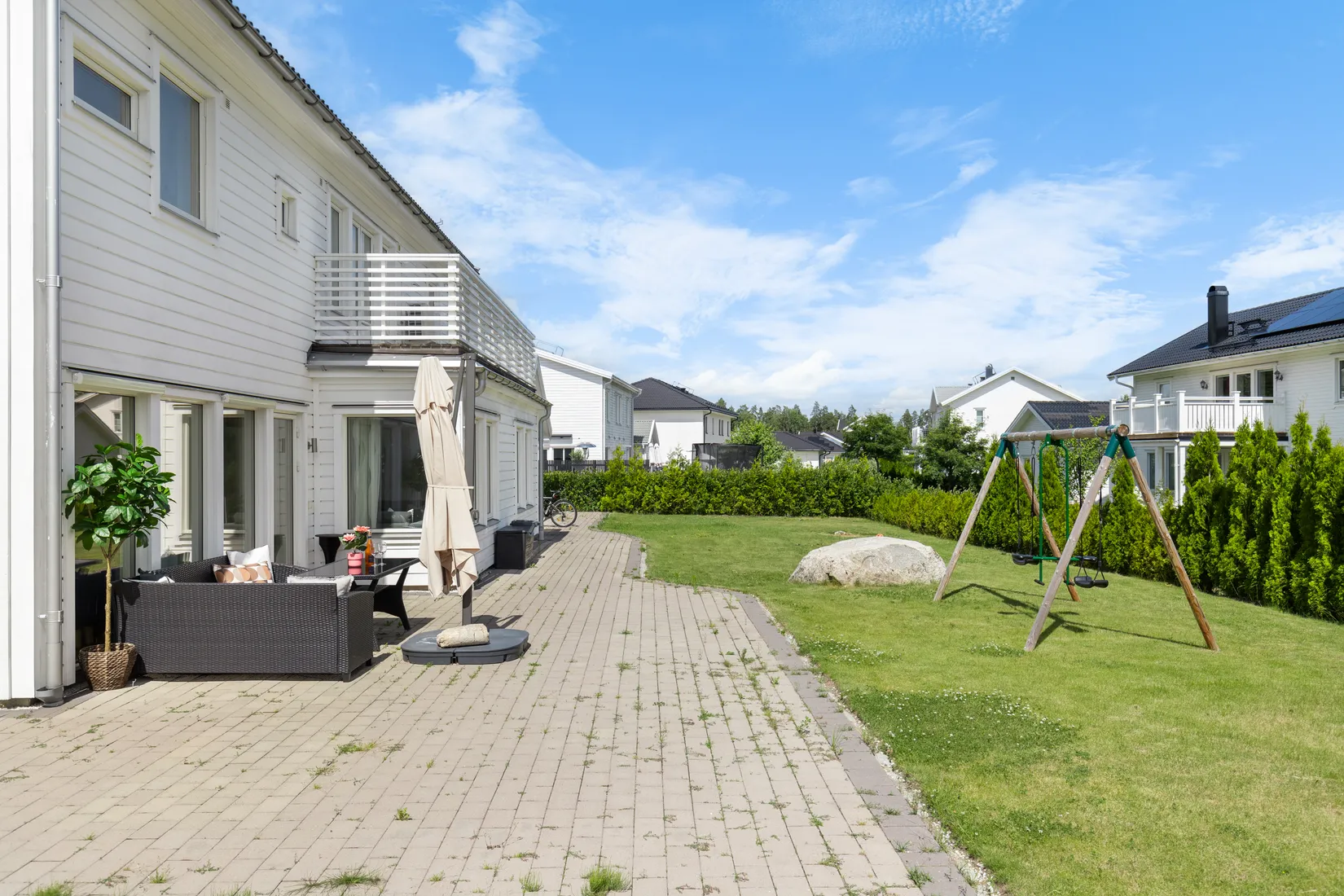 Villa, Brattbacksvägen 24, Lindbacken, Uppsala