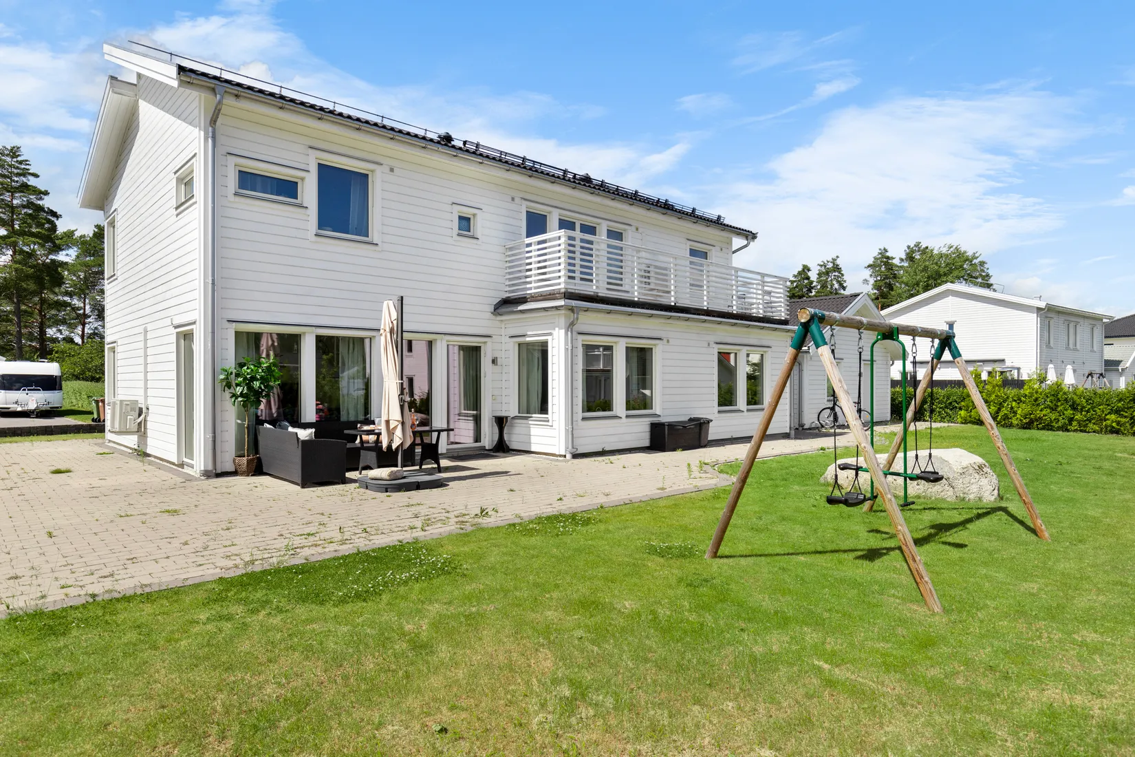 Villa, Brattbacksvägen 24, Lindbacken, Uppsala