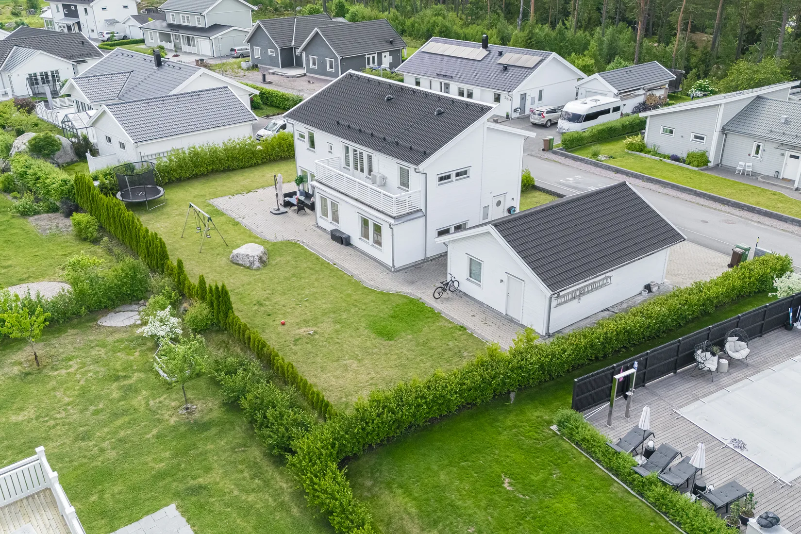 Villa, Brattbacksvägen 24, Lindbacken, Uppsala