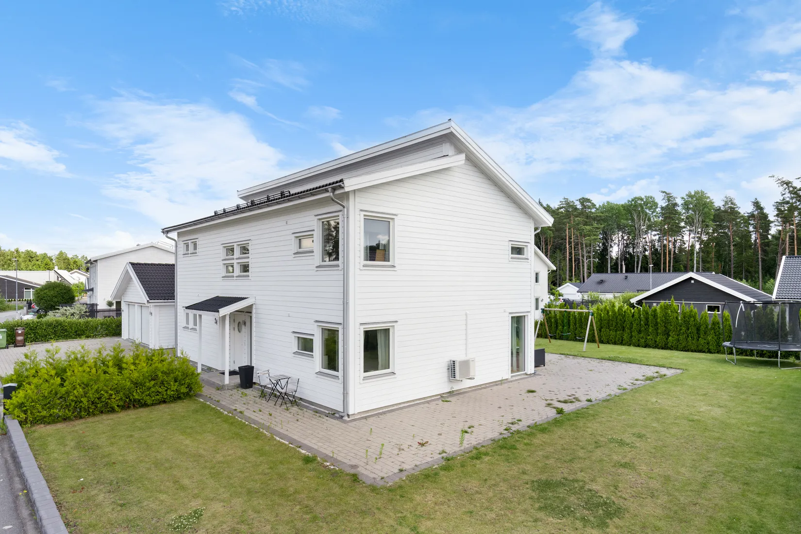 Villa, Brattbacksvägen 24, Lindbacken, Uppsala