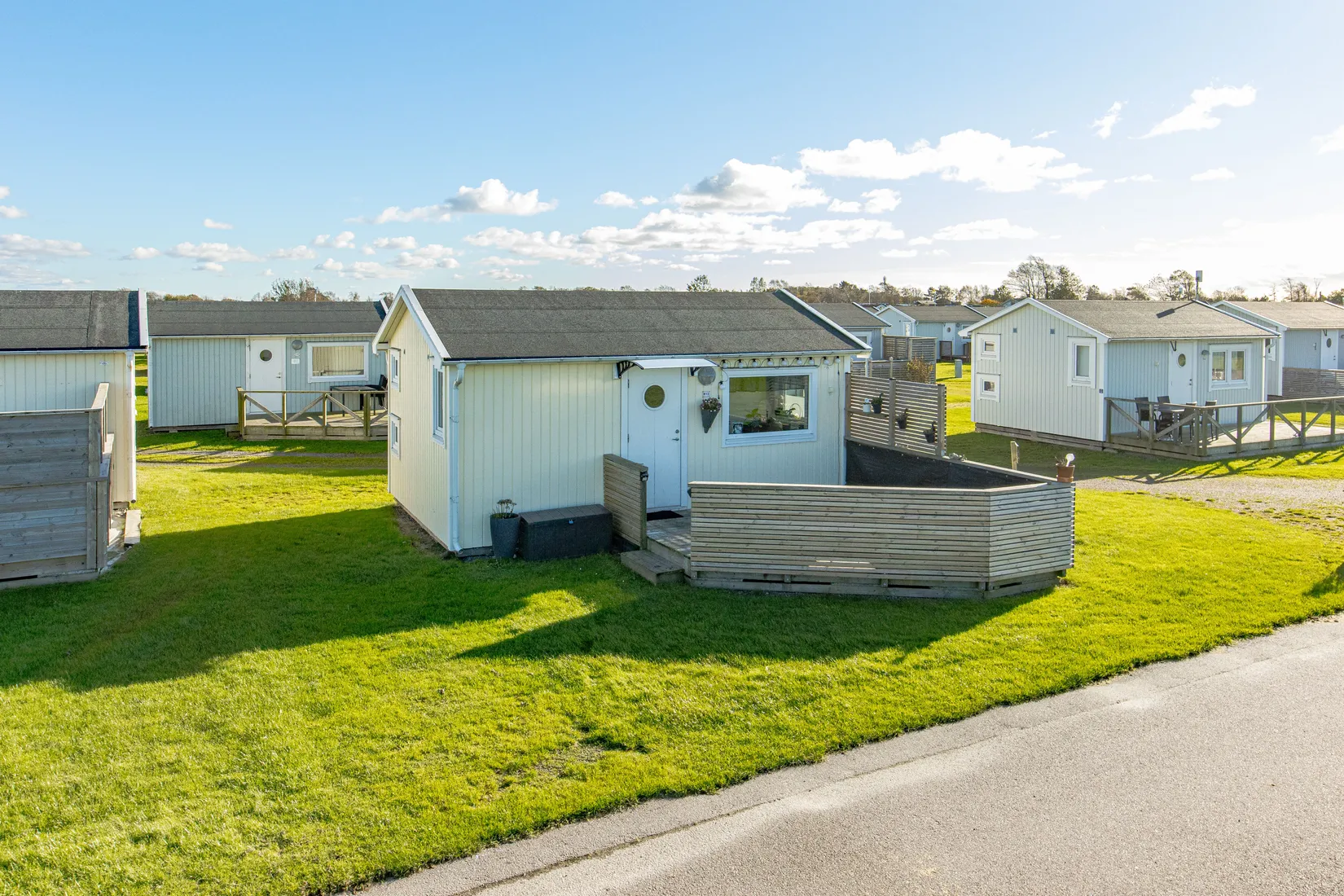 Bostadsrätt, Fritidshus, Olofsbo camping 222 stuga R13, Olofsbo, Falkenberg