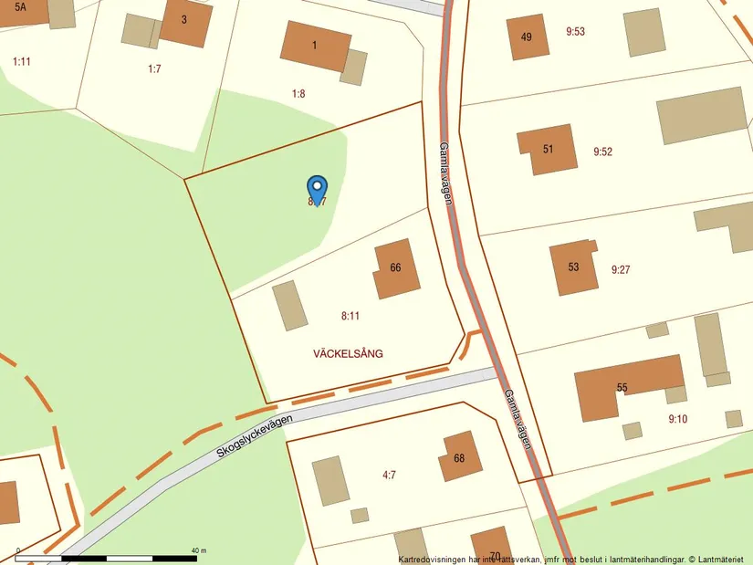 Tomt, Gamla vägen, Tingsryd