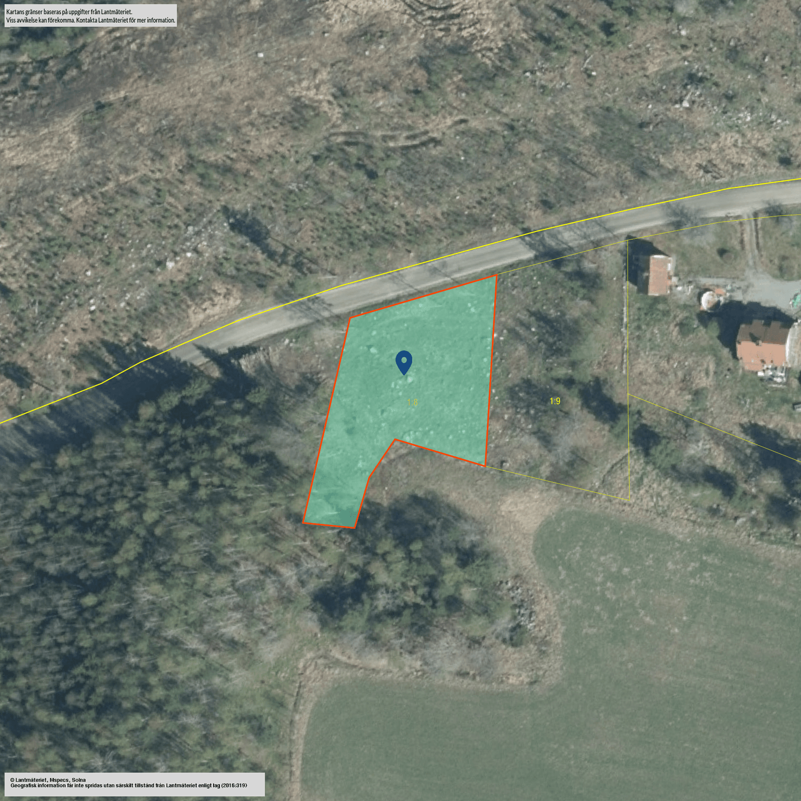 Tomt, Ärla-Kvarntorp 2, Ärla, Eskilstuna