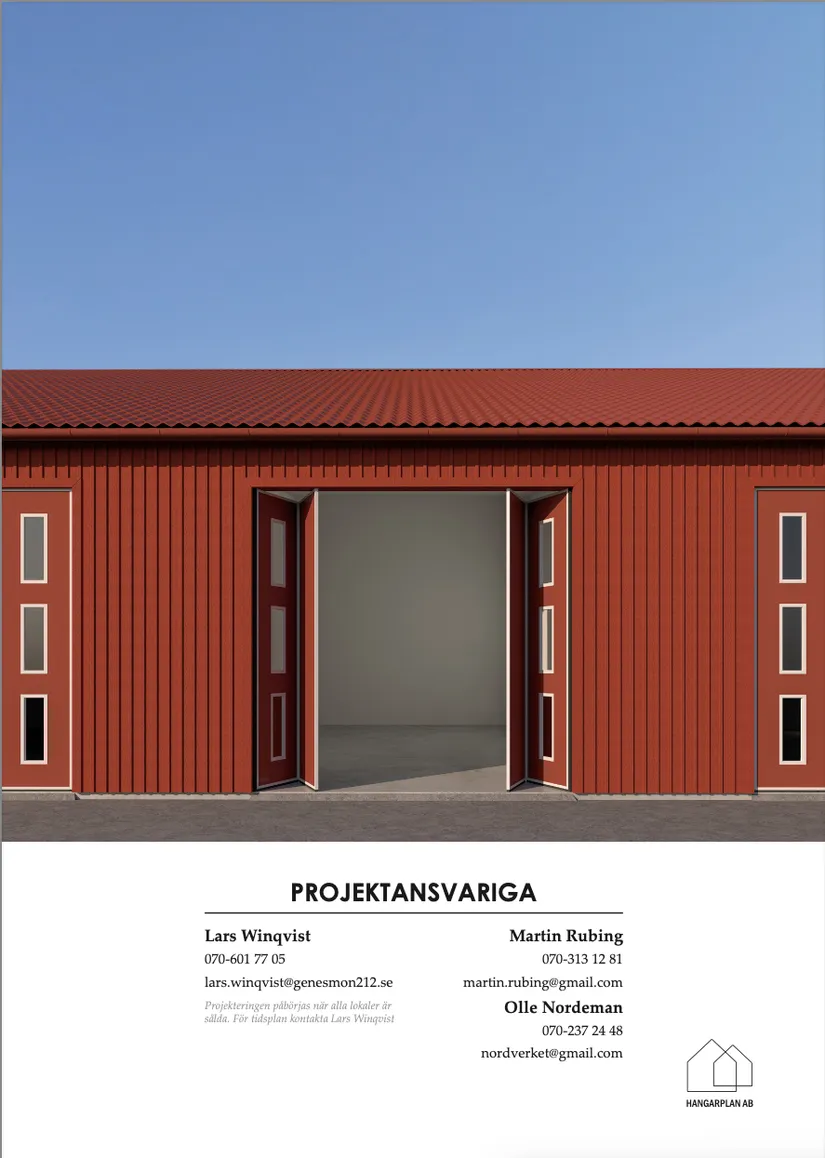 Tomt, Hangarplan, Domsjö, Örnsköldsvik