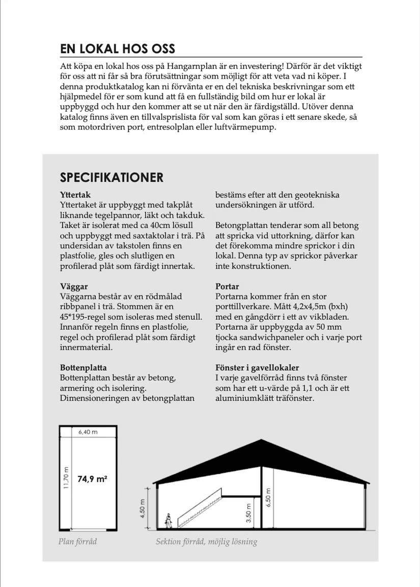 Tomt, Hangarplan, Domsjö, Örnsköldsvik
