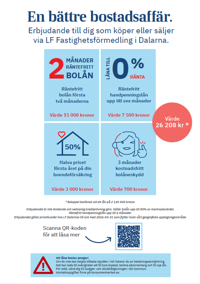 Fritidshus, Slingan 47, Drevdagen, Älvdalen
