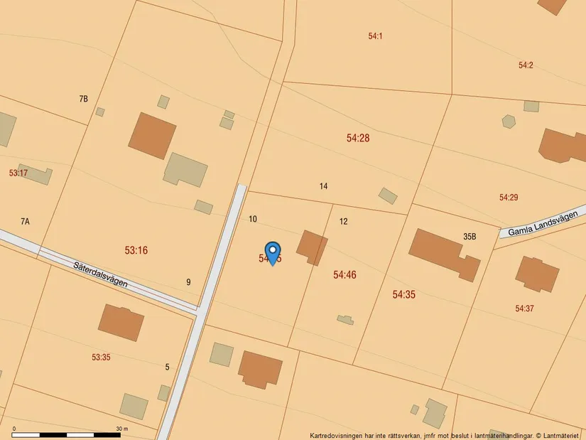 Tomt, Säterdalsvägen 10, Svärtinge, Norrköping