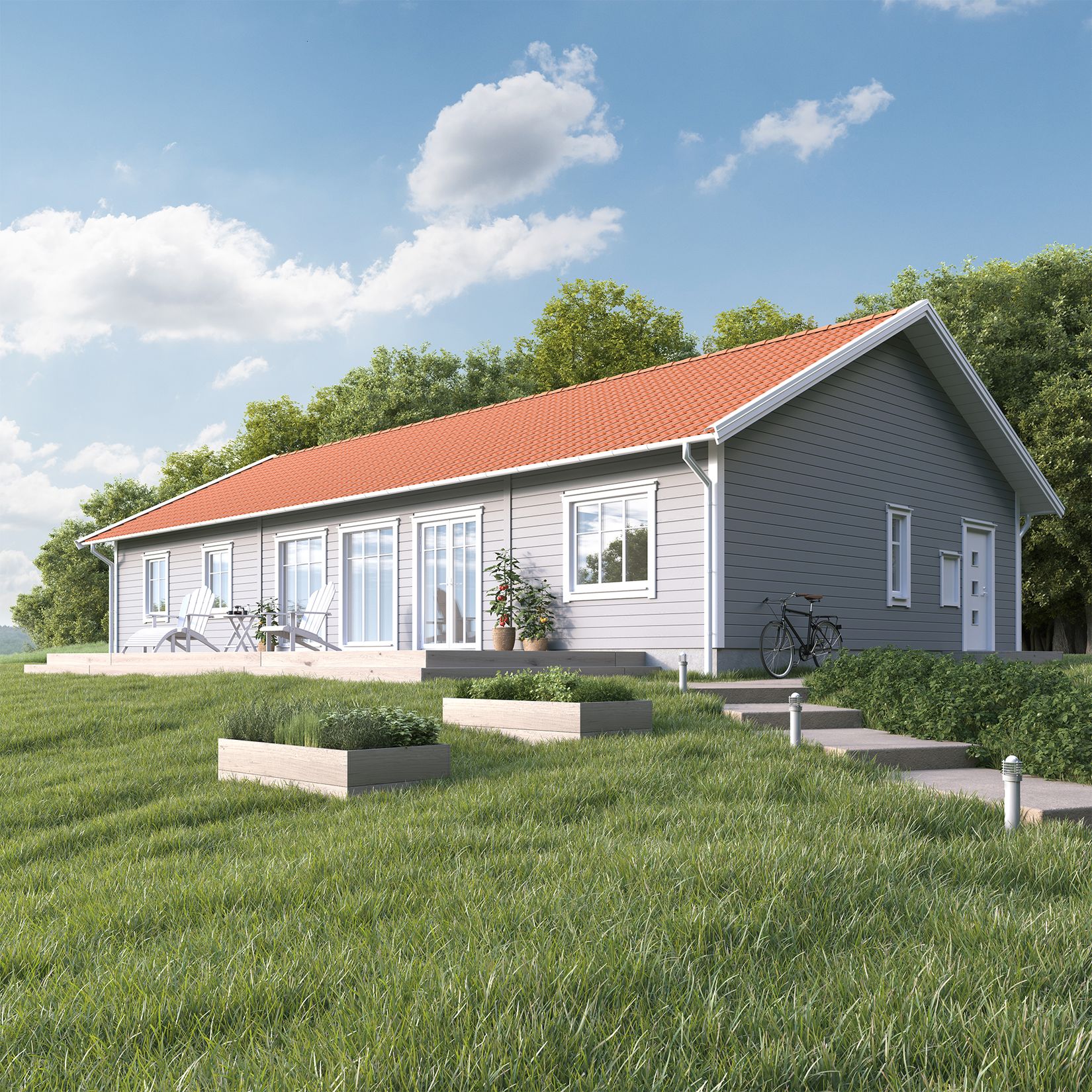 Tomt, Villatomter i Unnerstad, strax utanför Vikingstad, Linköping