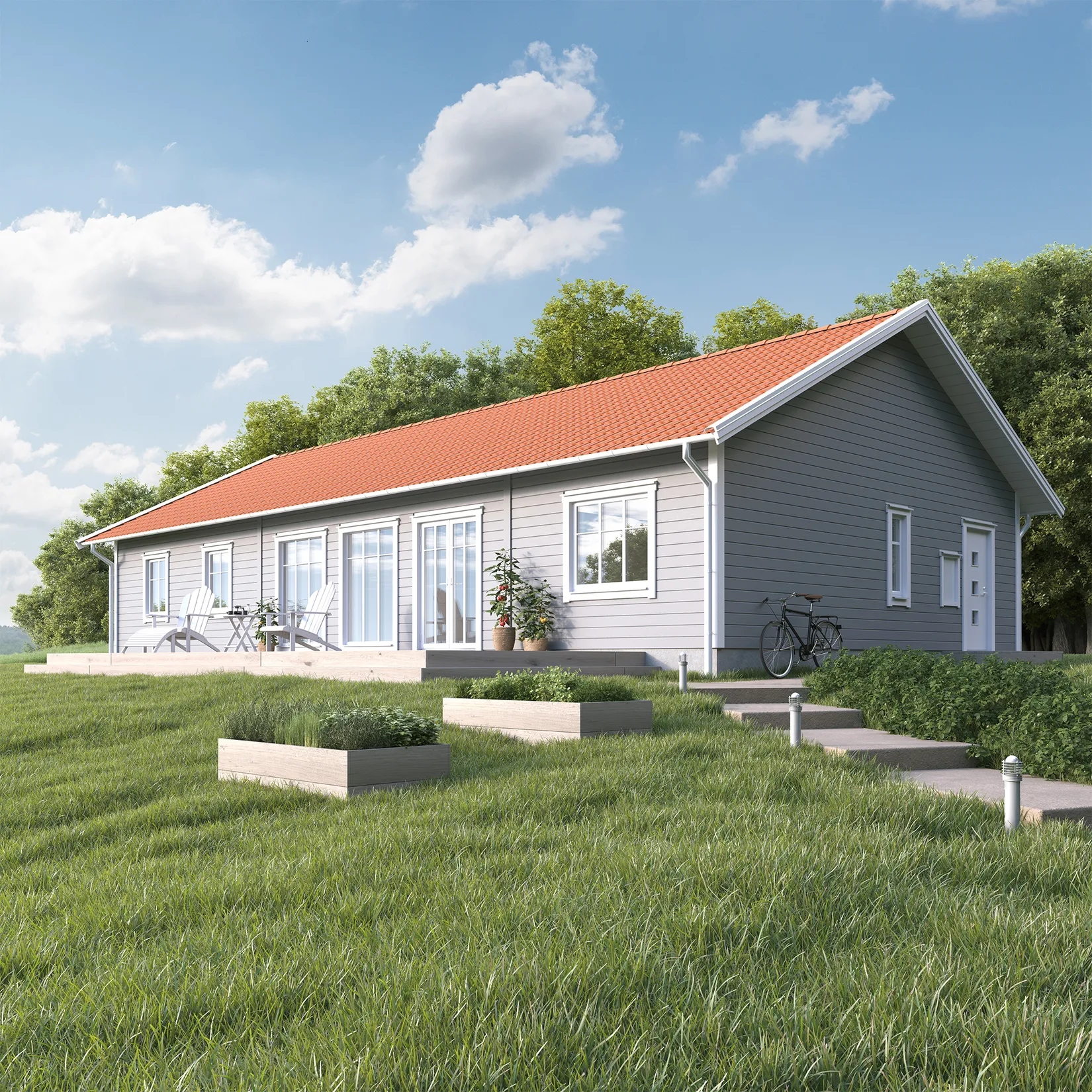 Tomt, Bygg med valfri husleverantör/tomter strax utanför Vikingstad, Linköping
