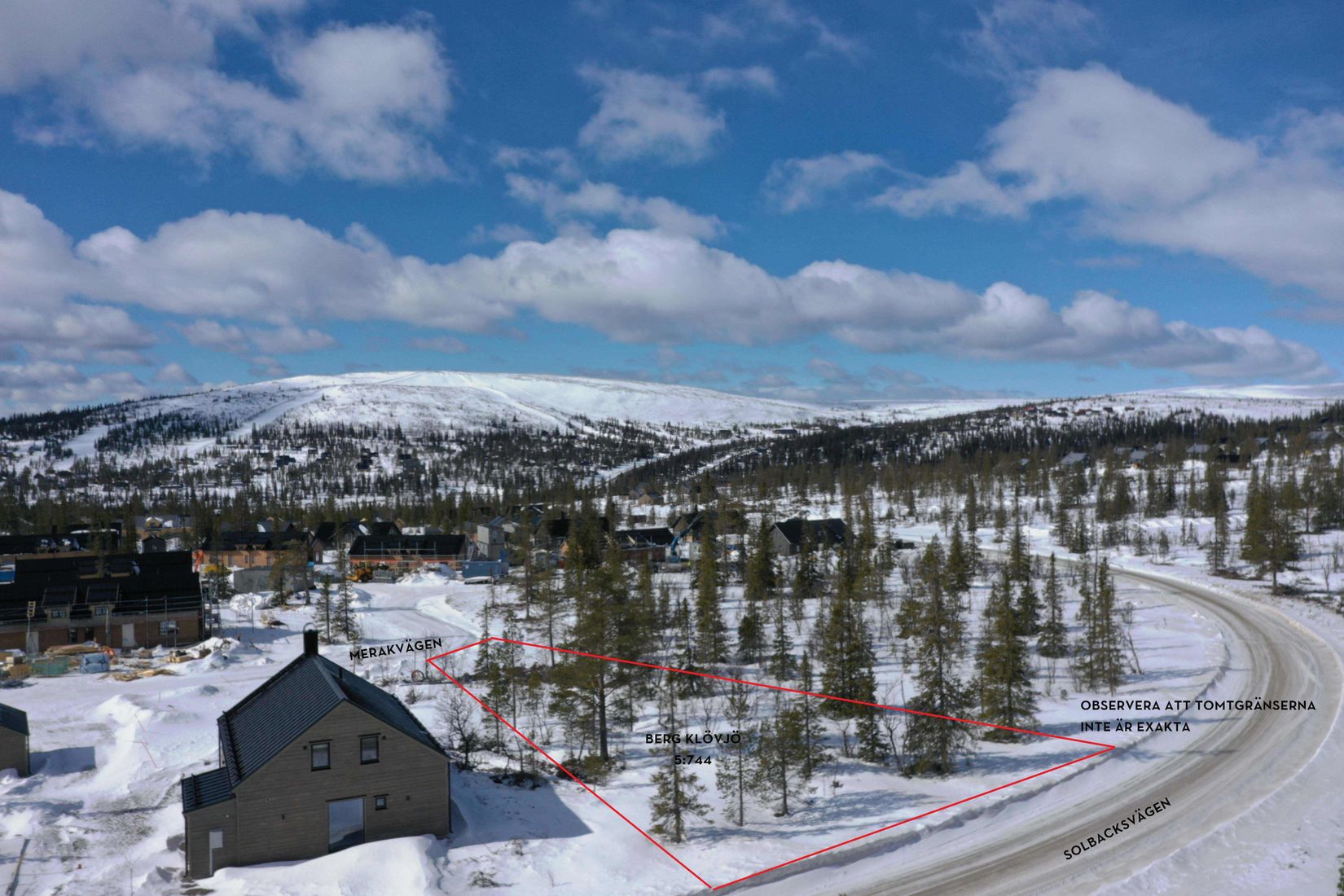 Fritidshus, Merakvägen 7, Solbacken, Storhogna, Berg