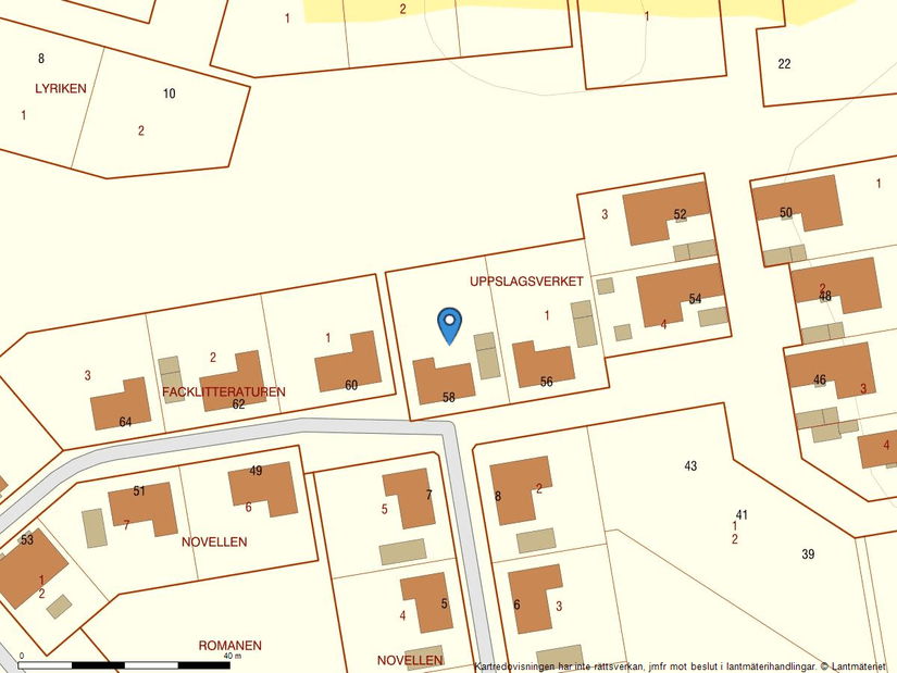 Villa, Romangatan 58, Svarte, Ystad