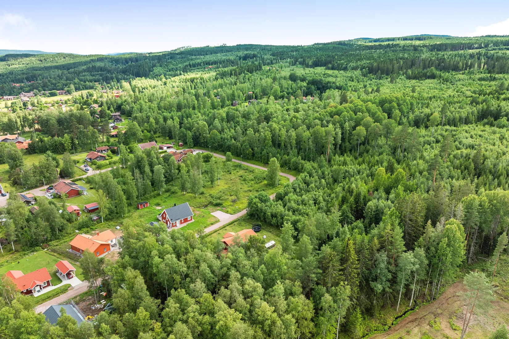 Tomt, Västanvik Skrikgärdsvägen, Västanvik, Leksand