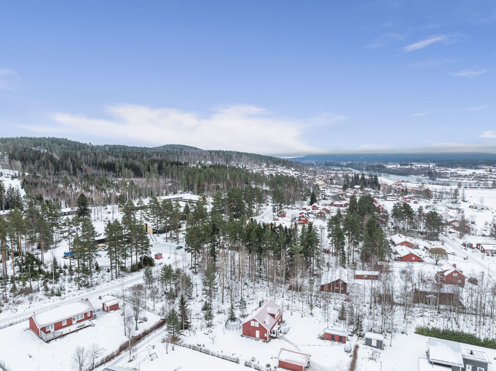 Tomt, Lycka Majorshagsvägen 33, Tibble och Lycka, Leksand