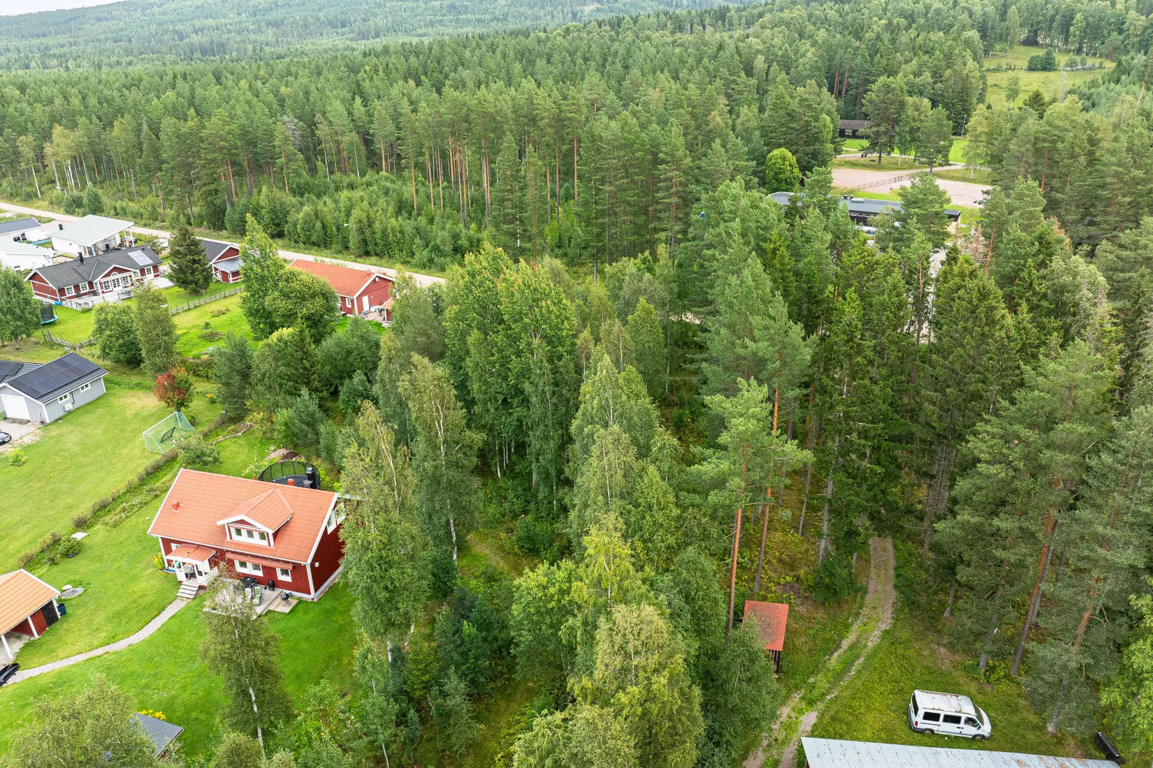 Tomt, Lycka Majorshagsvägen 33, Tibble och Lycka, Leksand