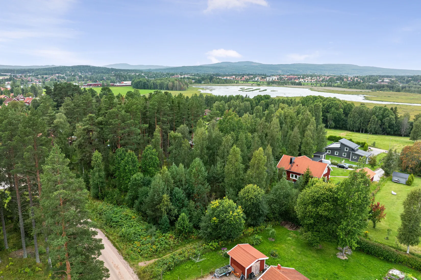 Tomt, Lycka Majorshagsvägen 33, Tibble och Lycka, Leksand