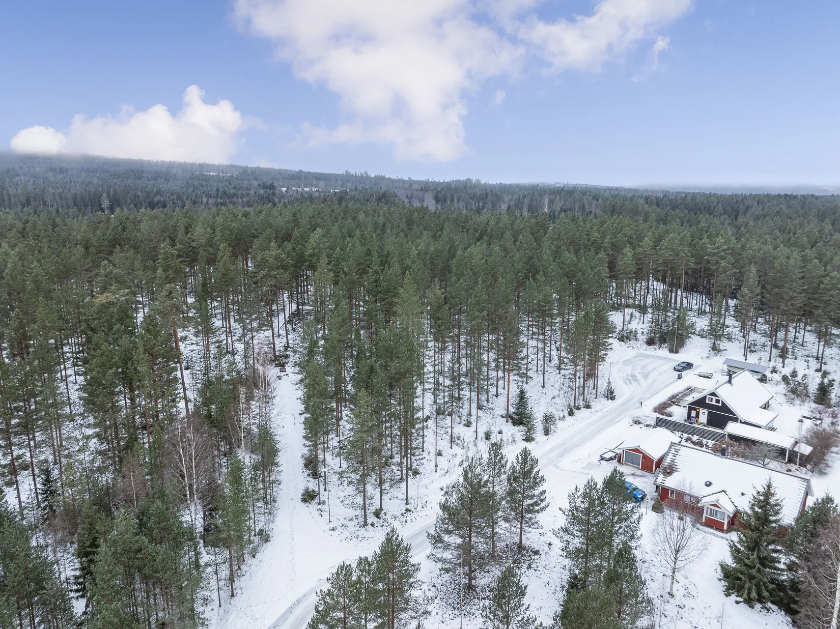 Tomt, Smedby Vitmossevägen och Klåvesväg, Gärde, Västannor och Smedby, Leksand