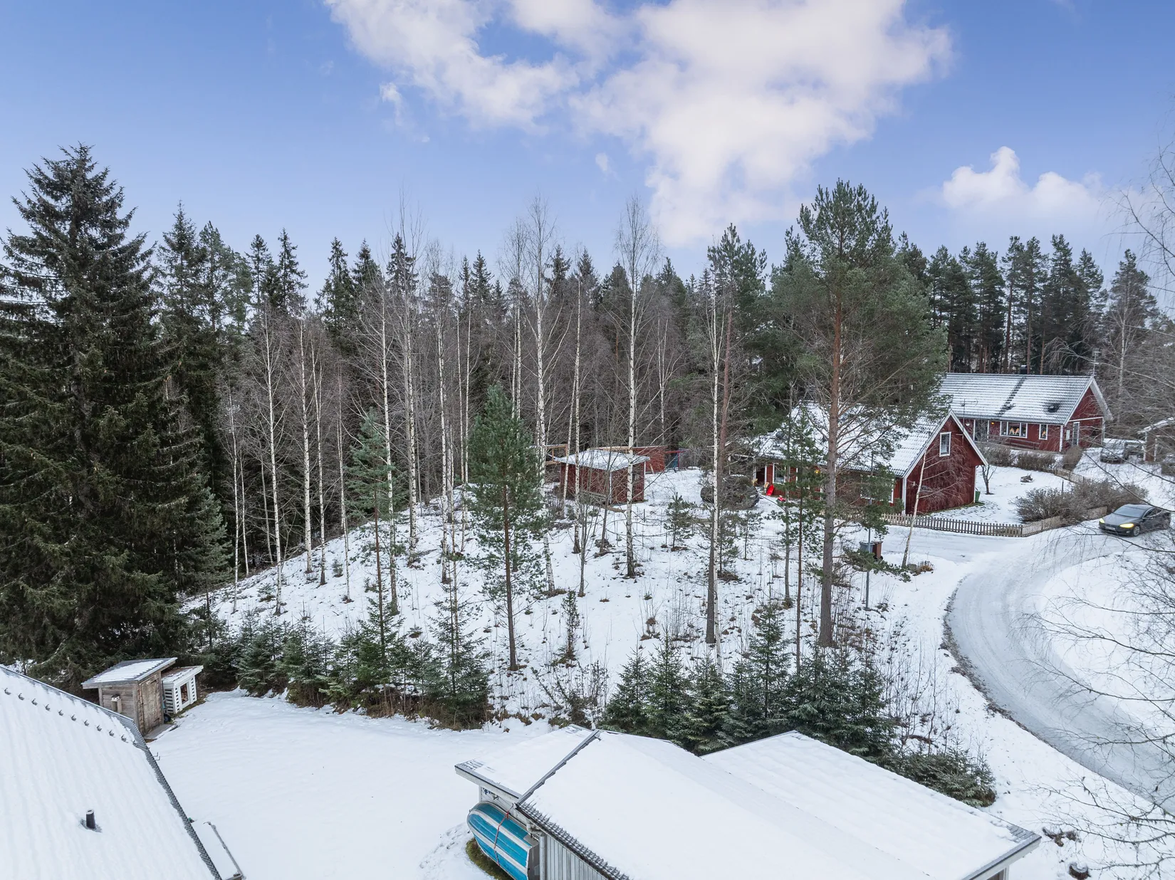 Tomt, Smedby Vitmossevägen och Klåvesväg, Gärde, Västannor och Smedby, Leksand