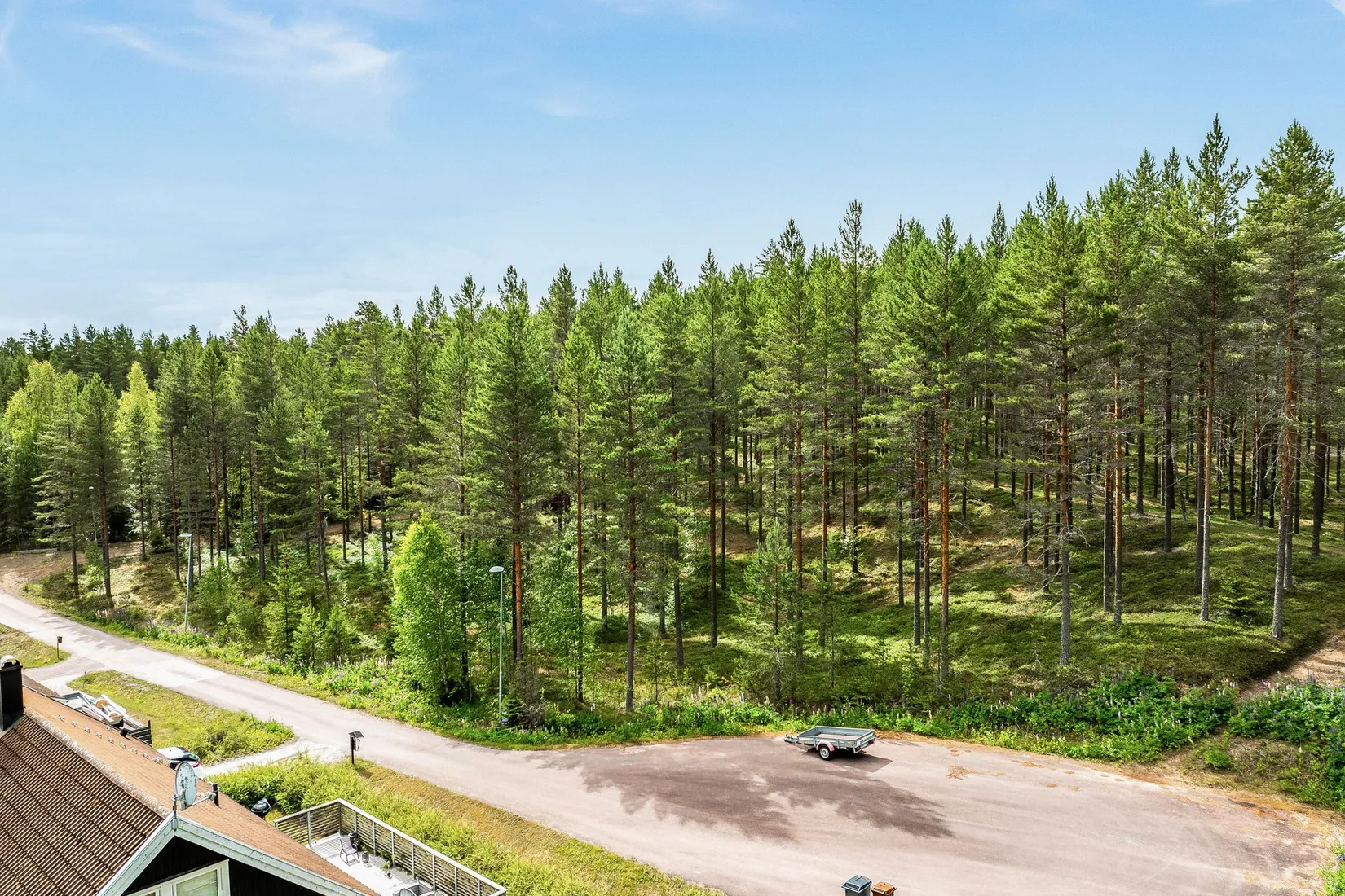Tomt, Smedby Vitmossevägen och Klåvesväg, Gärde, Västannor och Smedby, Leksand