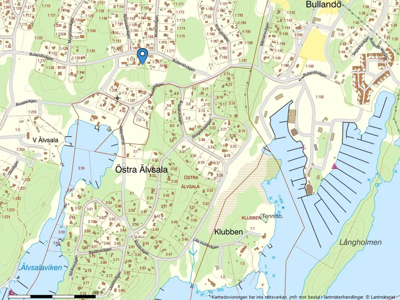 Fritidshus, Bullandövägen 16, Älvsala, Värmdö