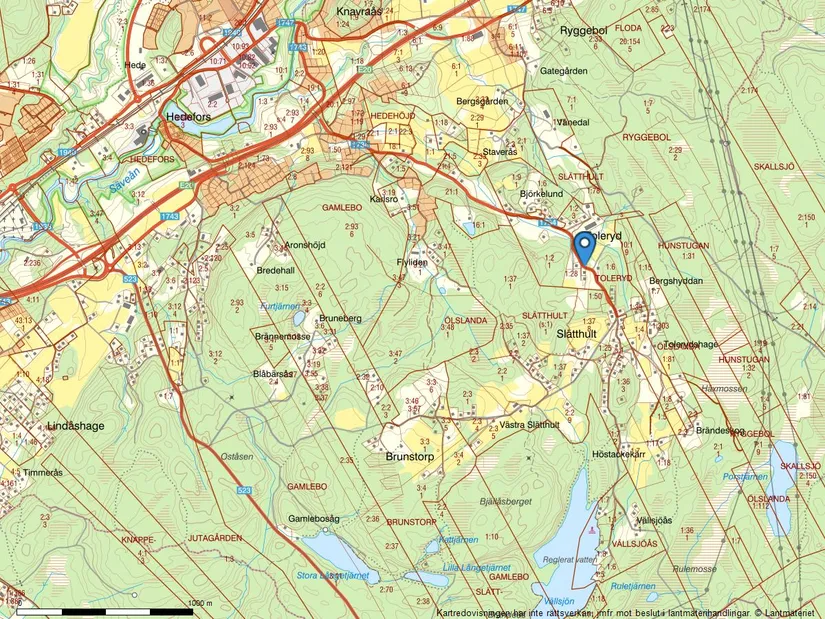 Tomt, Slätthultsvägen 85, Stenkullen-Slätthult, Lerum