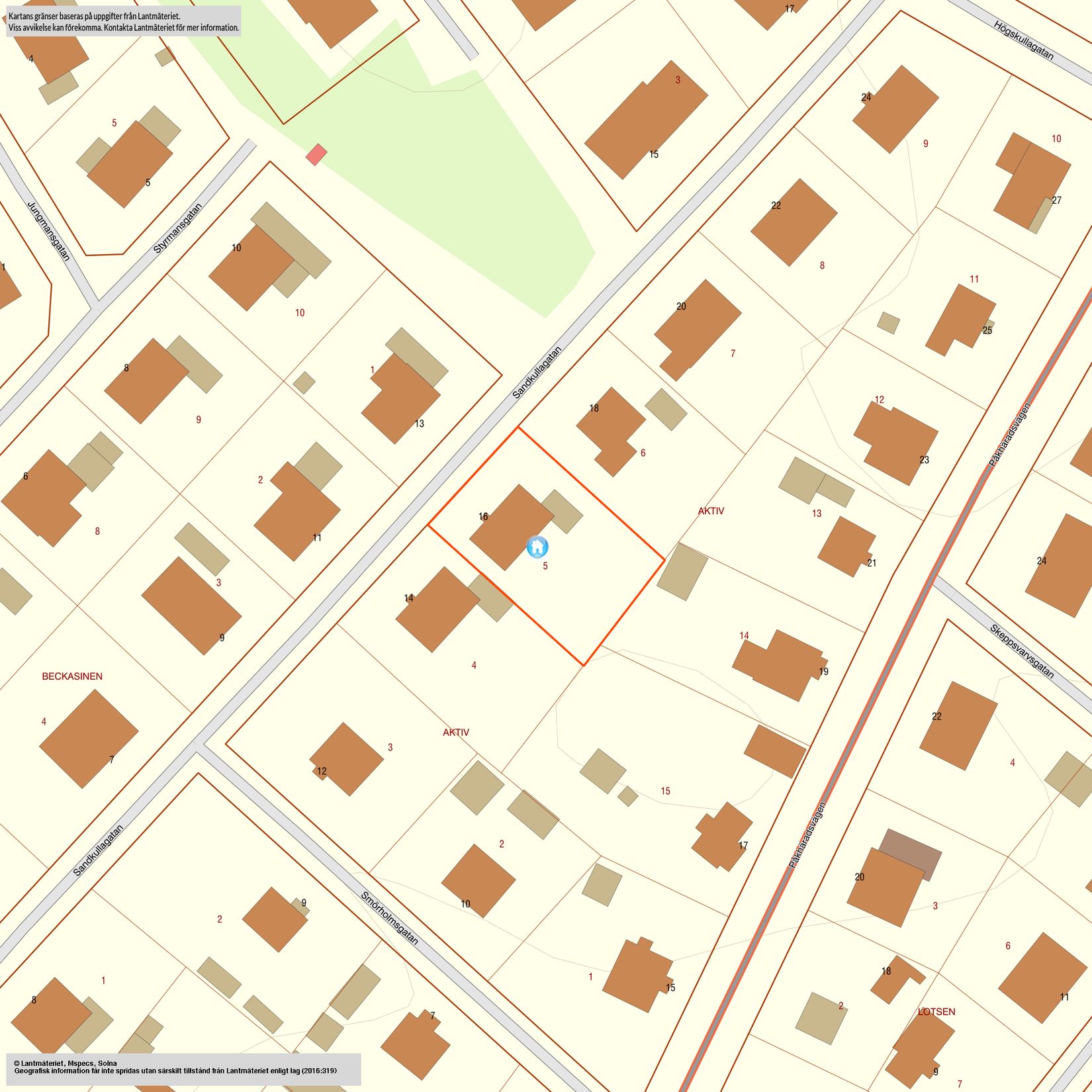 Villa, Sandkullagatan 16, Figeholm, Oskarshamn