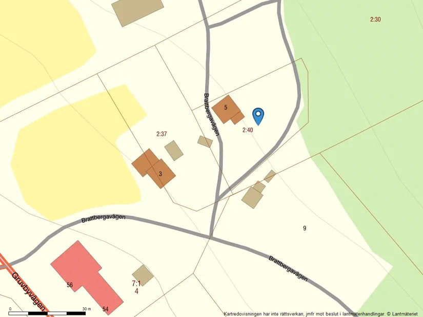 Villa, Brattbergavägen 5, Los, Ljusdal