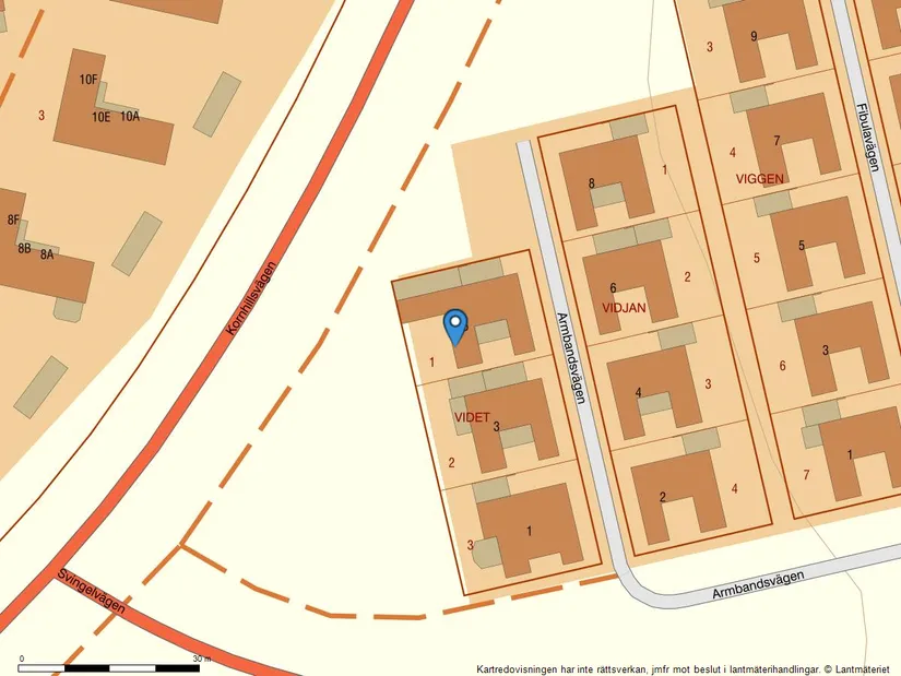 Radhus, Armbandsvägen 5, Vallås, Halmstad