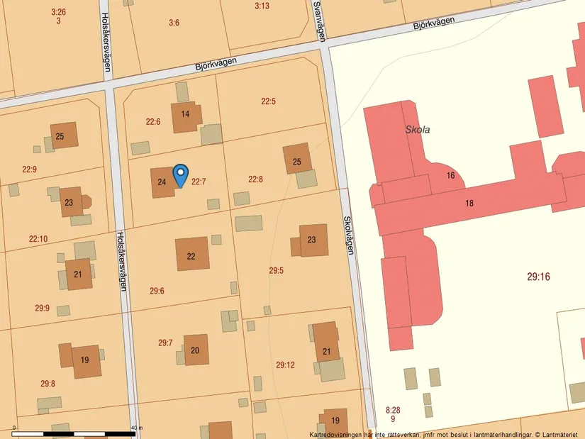 Villa, Holsåkersvägen 24, Insjön, Leksand