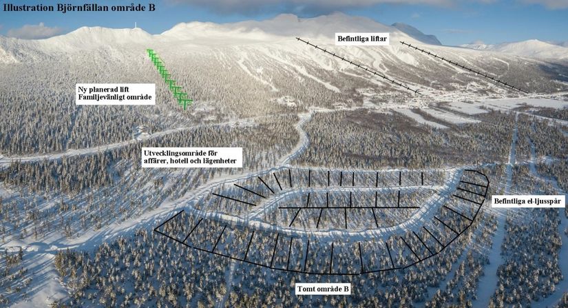 Tomt, Orrstigen 32, Kittelfjäll, Vilhelmina