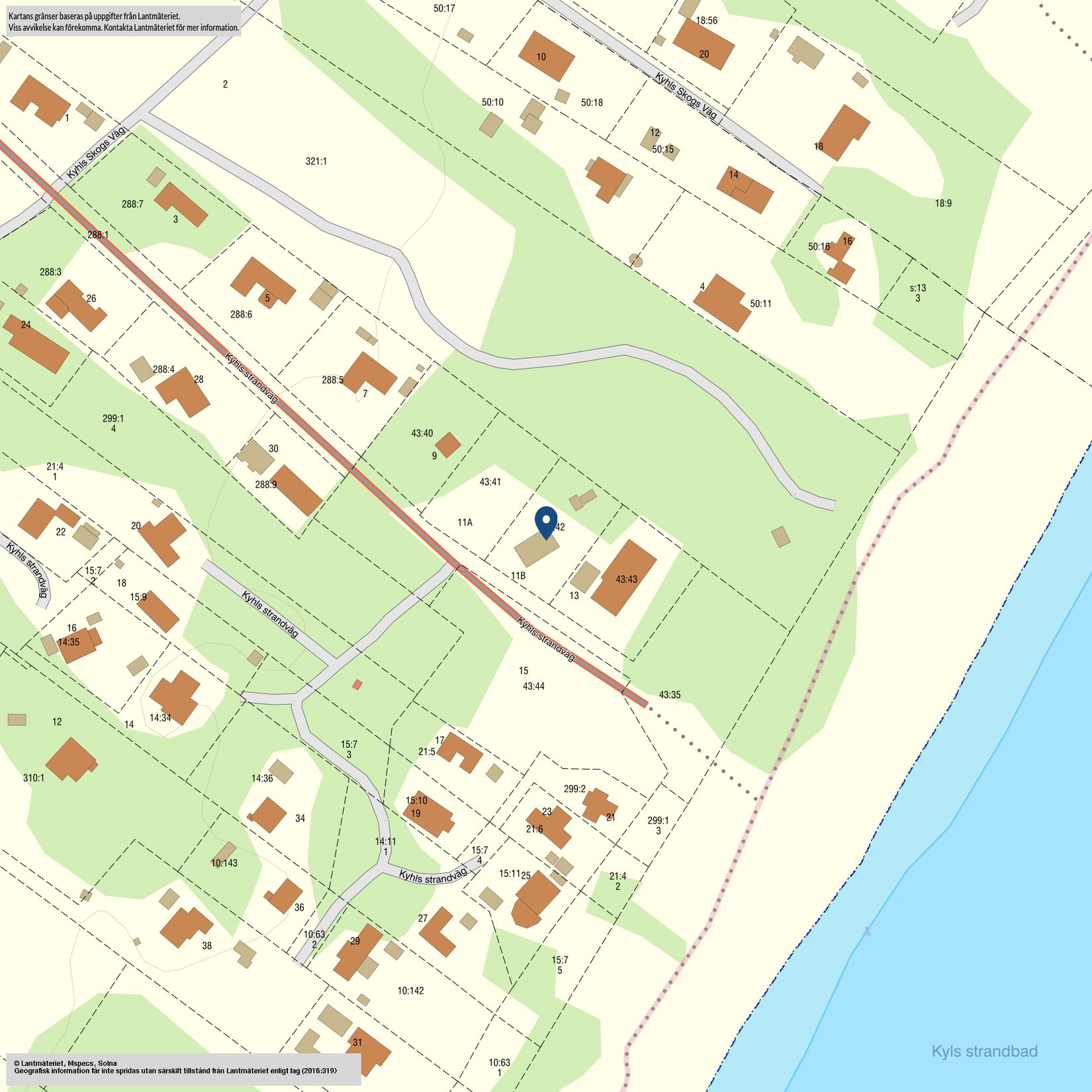 Övrigt, Kyhls strandväg 11B, Kyhls strand, Simrishamn