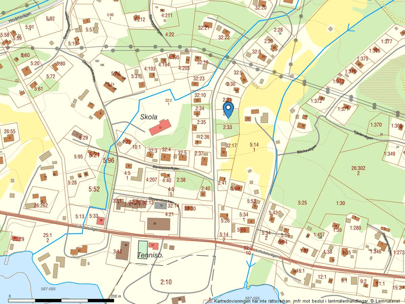 Tomt, Spruthusvägen tomt Lofsdalen 2:32, Härjedalen