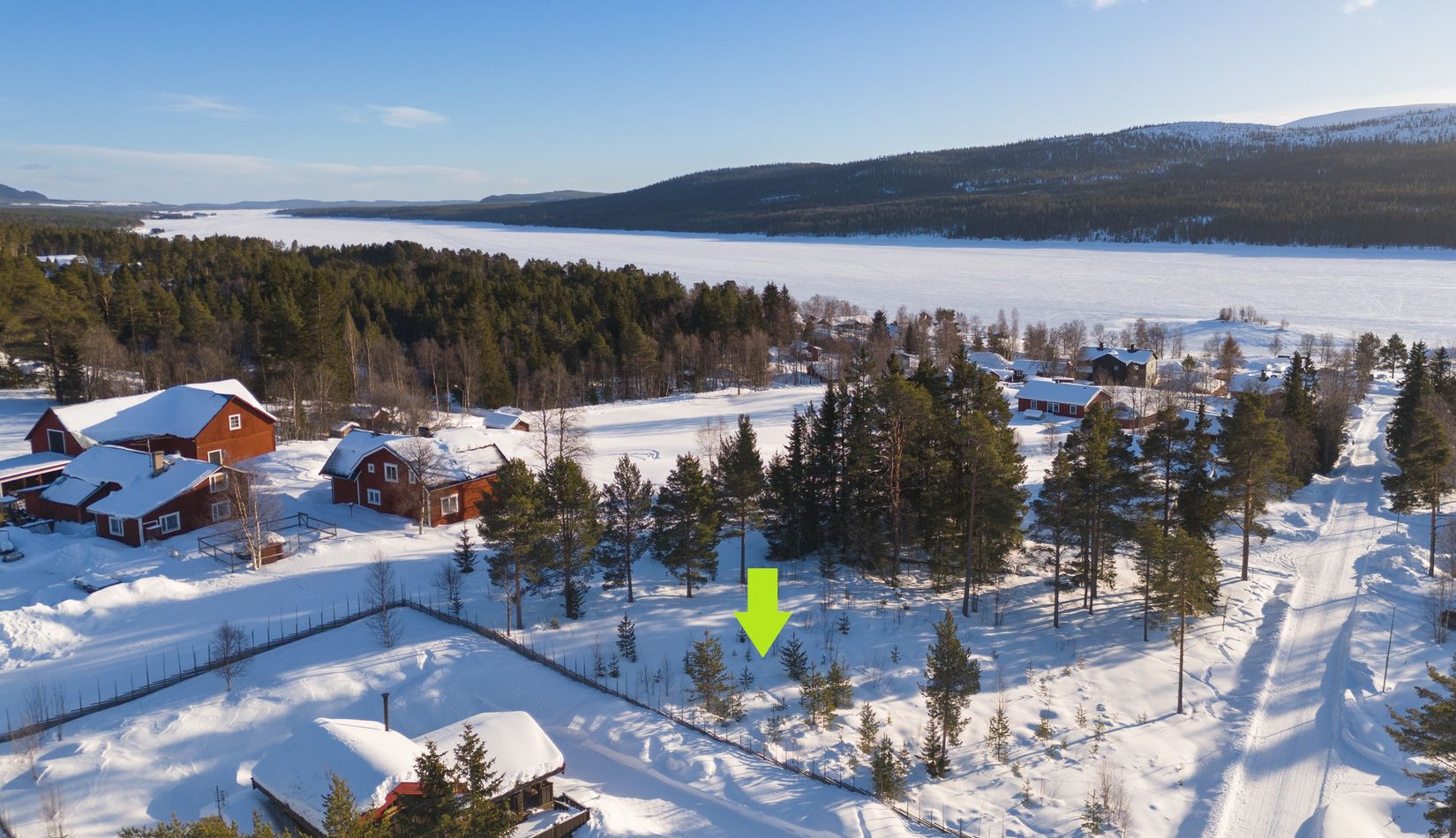 Tomt, Spruthusvägen tomt Lofsdalen 2:32, Härjedalen