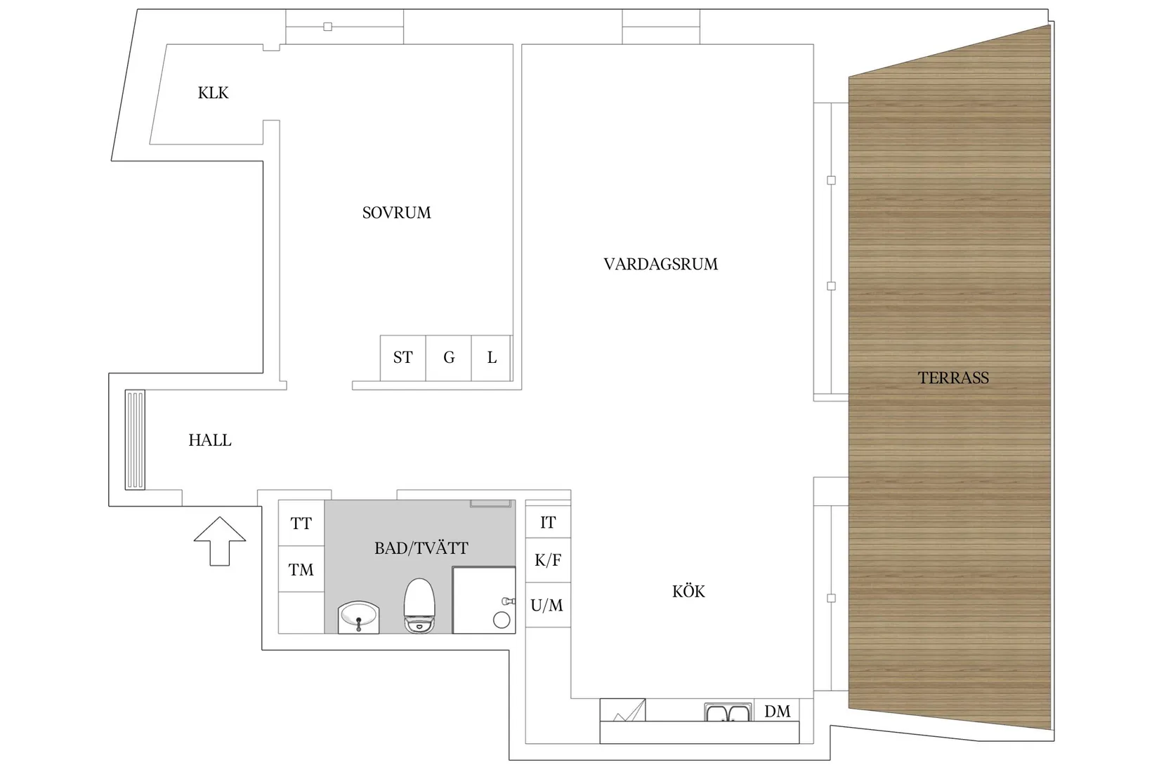 Bostadsrätt, Bergskroken 10, Krokslätt, Mölndal