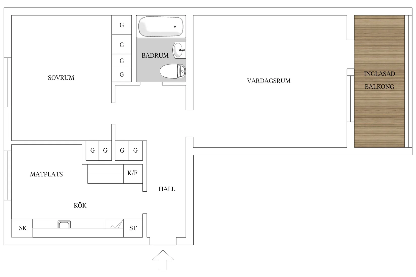 Bostadsrätt, Torallagatan 2B, Mölndal - Bosgården, Mölndal