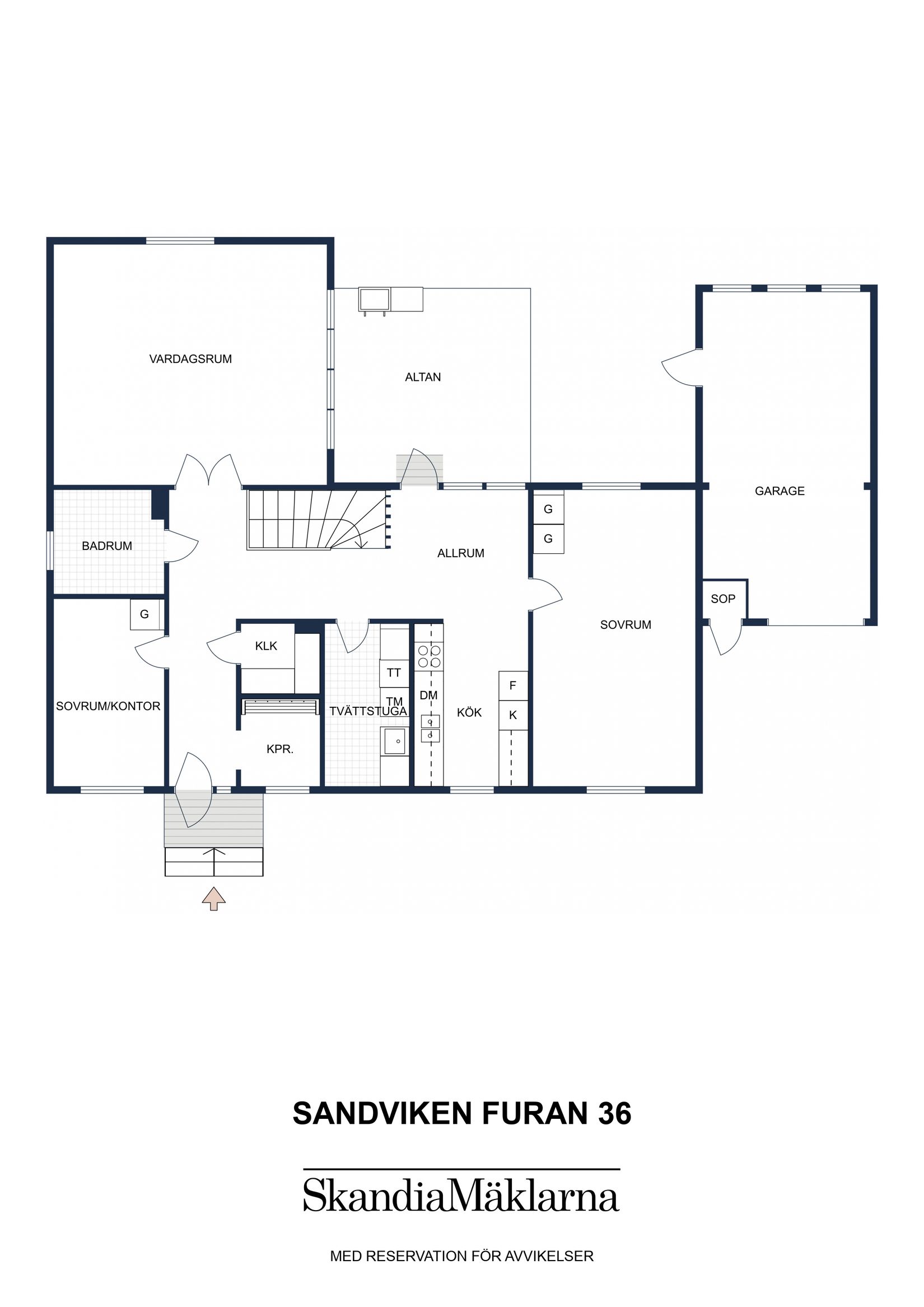 Radhus, Allmänningsgatan 1B, Sandviken