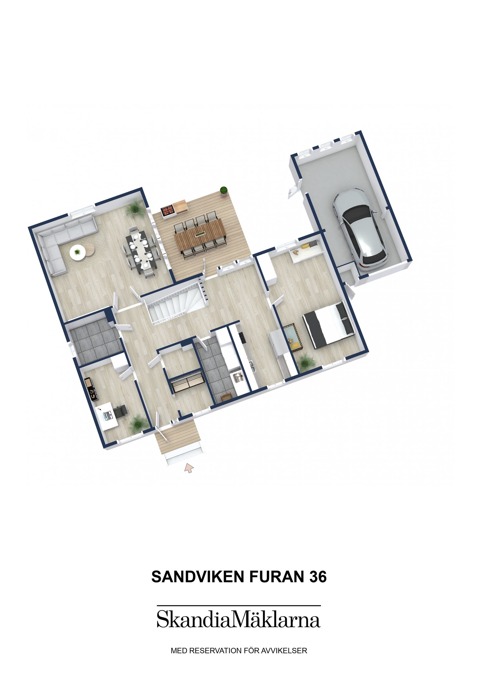 Radhus, Allmänningsgatan 1B, Sandviken