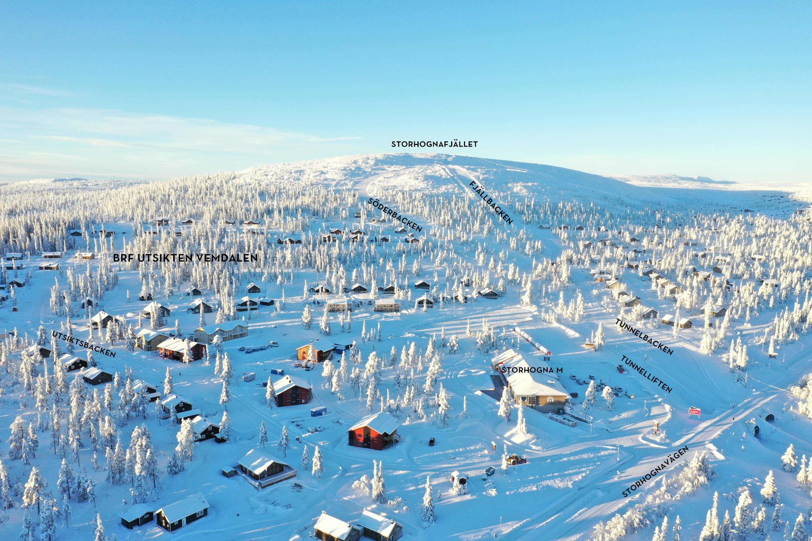 Radhus, Svampstigen 6A, Svampstigen, Utsikten, Storhogna, Berg