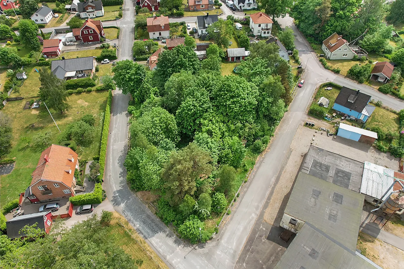 Tomt, Hantverksgatan 42, Bjärnum, Hässleholm
