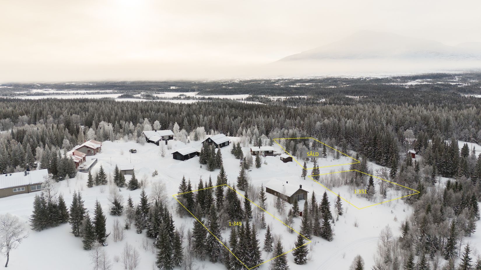 Tomt, Enafors Enabacken 9 & 5, Handöl/Snasahögarna, Åre