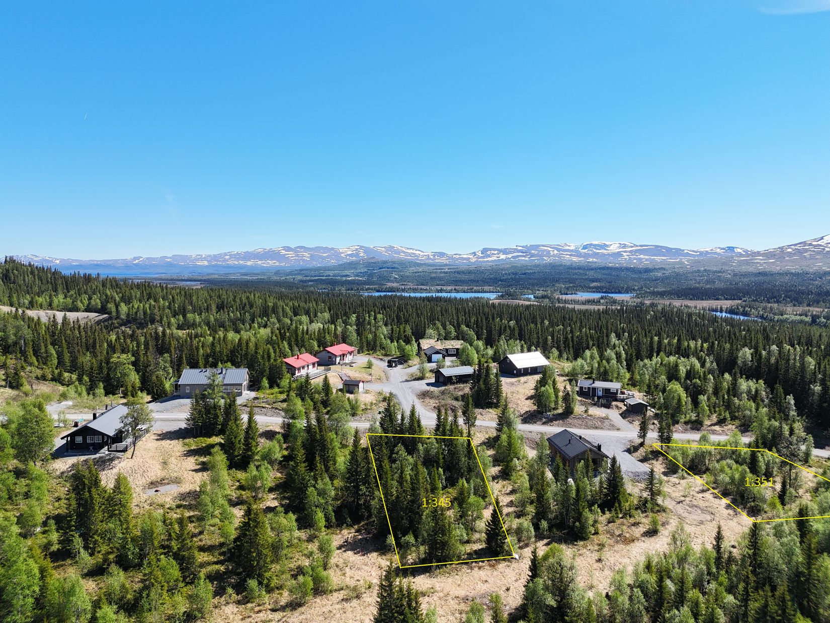 Tomt, Enafors Enabacken 9 & 5, Handöl/Snasahögarna, Åre