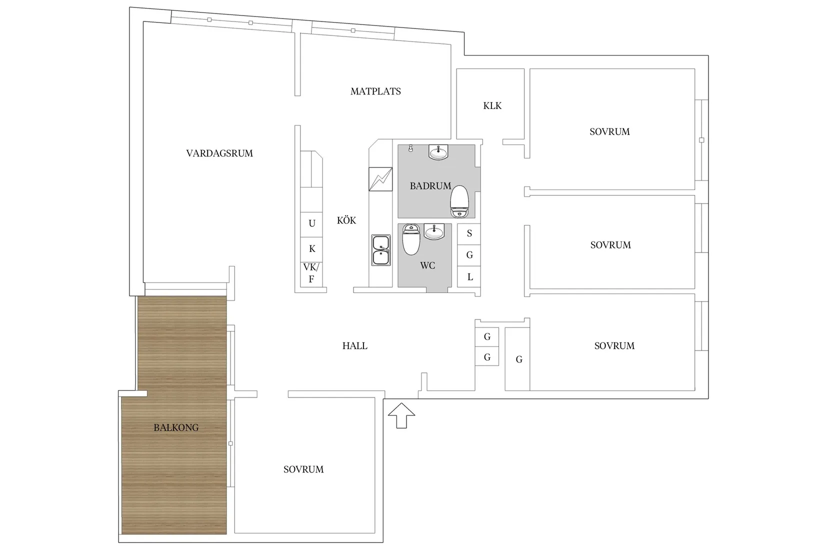 Bostadsrätt, Sunnanväg 14L, Klostergården , Lund