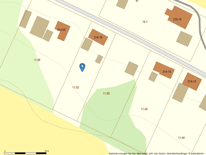 Villa, Eriksdalsvägen 214-19, Eriksdal, Sjöbo