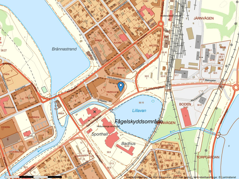 Bostadsrätt, Herkulesgatan 1B, Nedre Stadsdelen, Boden