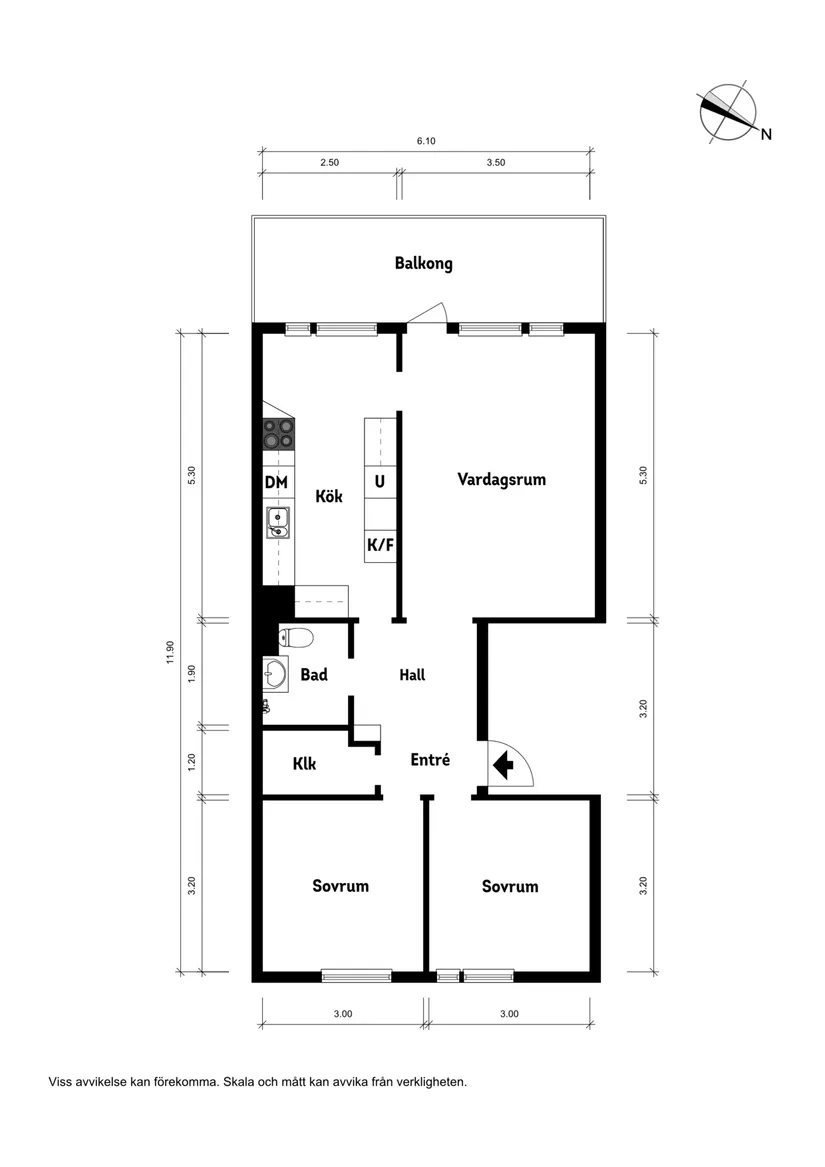 Bostadsrätt, Domaregatan 10A, Elineberg, Helsingborg