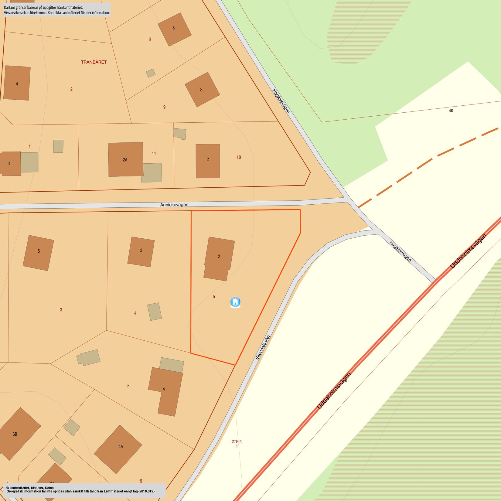 Villa, Ekendals väg 2, Hagälven, Hagfors