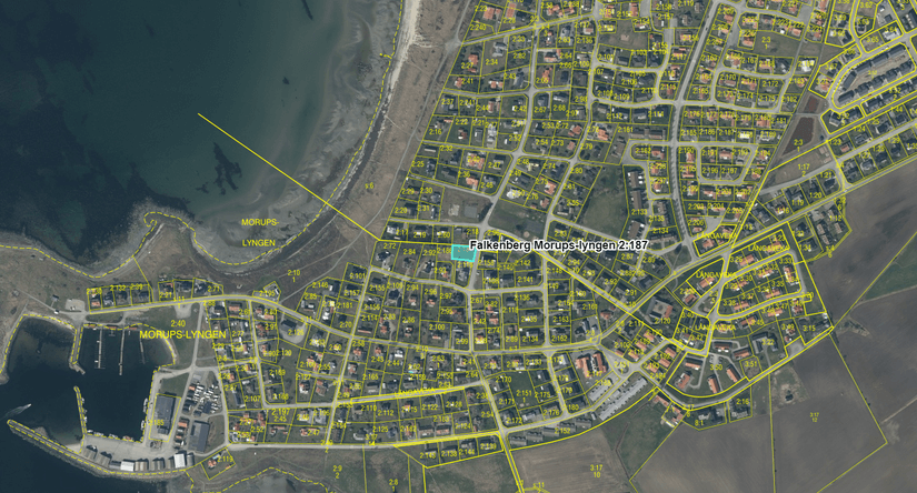 Tomt, Bengt Augusta väg 7B, Glommen, Falkenberg