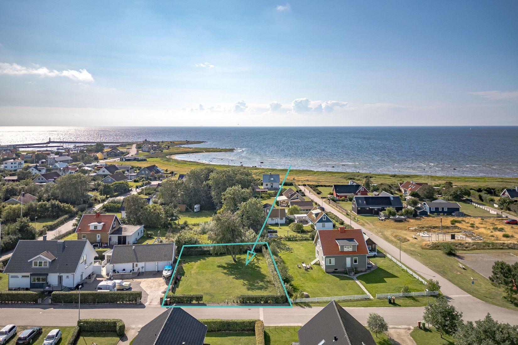 Tomt, Bengt Augusta väg 7B, Glommen, Falkenberg