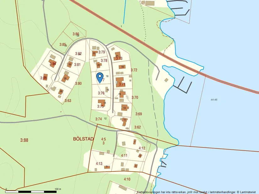 Tomt, Torsö Brofästet 18, Torsö, Mariestad