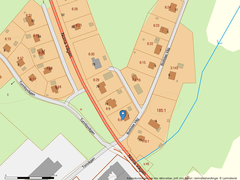 Villa, Botildas väg 1, Bjärnum, Hässleholm