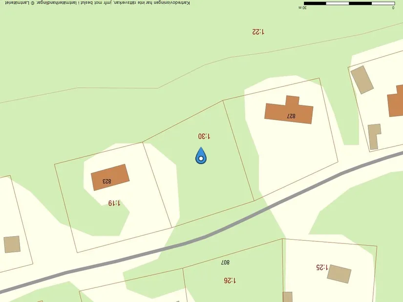 Tomt, Burs Bondarve 825, Burs, Gotland
